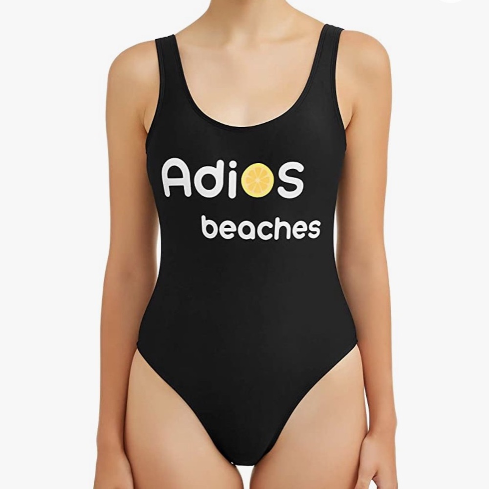 No Boundaires Adios Beaches One Piece Swimsuit